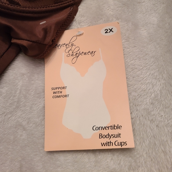 HEAVELY SHAPEWEAR convertible bodysuit. 2X - Picture 6 of 6